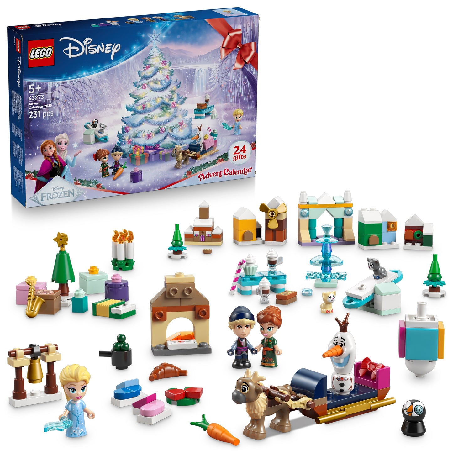 LEGO Disney: Frozen Advent Calendar 2025 (43273)