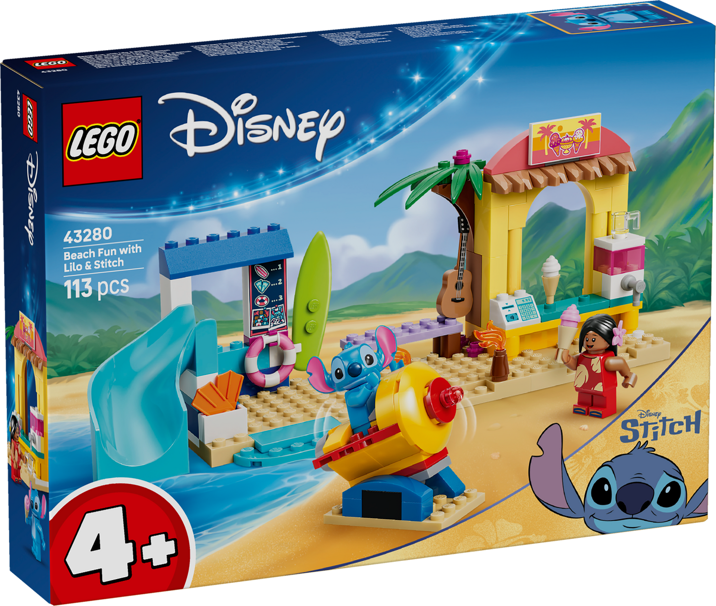 LEGO Disney: Beach Fun with Lilo & Stitch (43280)
