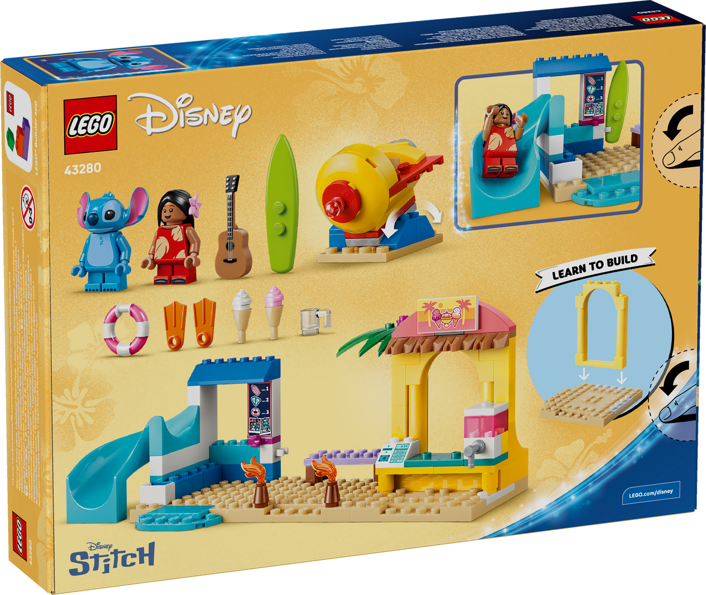 LEGO Disney: Beach Fun with Lilo & Stitch (43280)