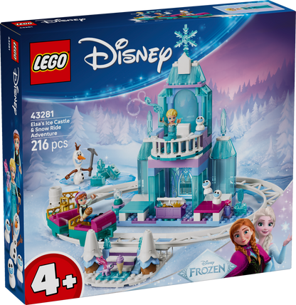 LEGO Disney: Frozen Elsas Ice Castle & Snow Ride Adventure (43281)