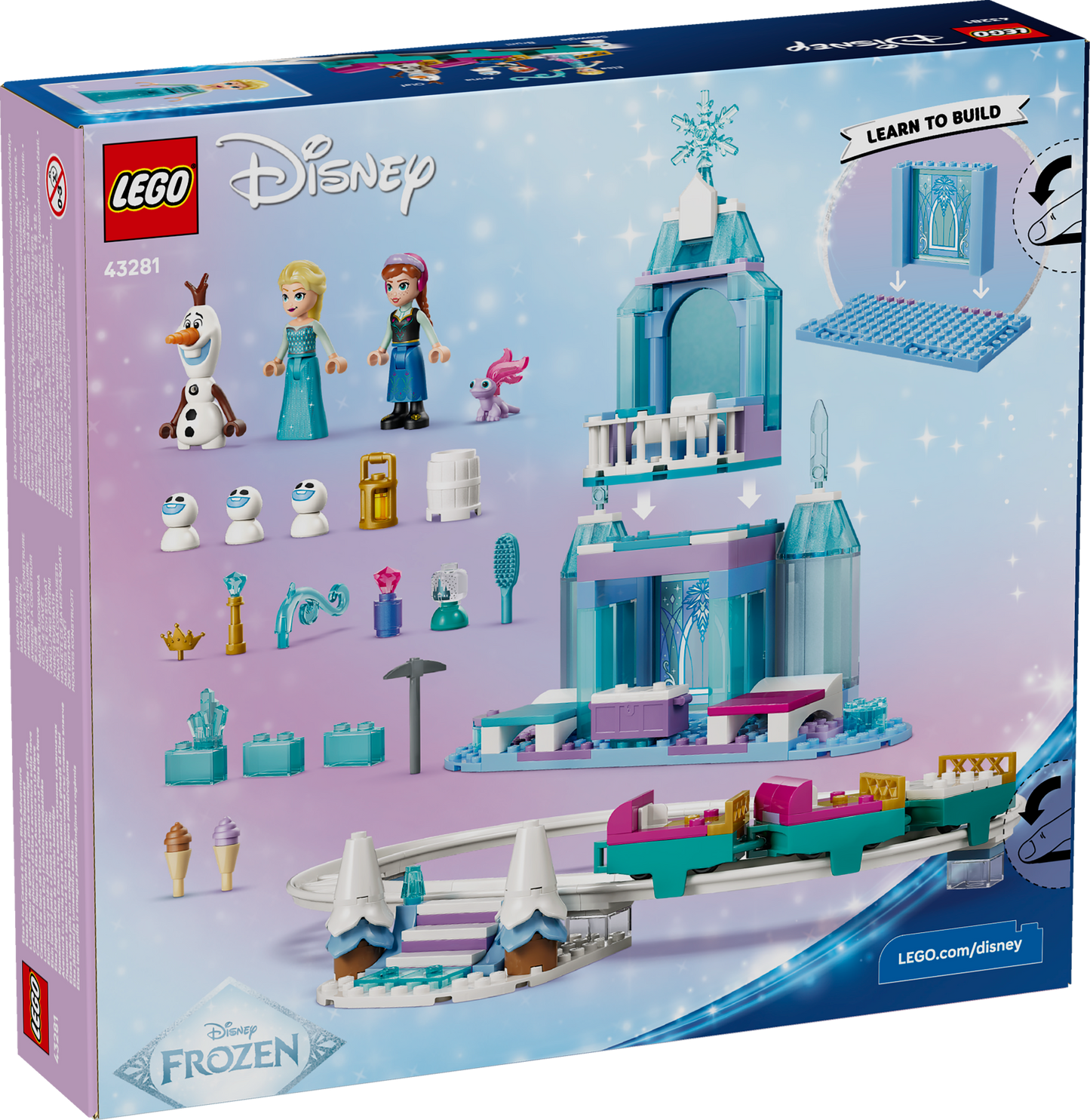 LEGO Disney: Frozen Elsas Ice Castle & Snow Ride Adventure (43281)