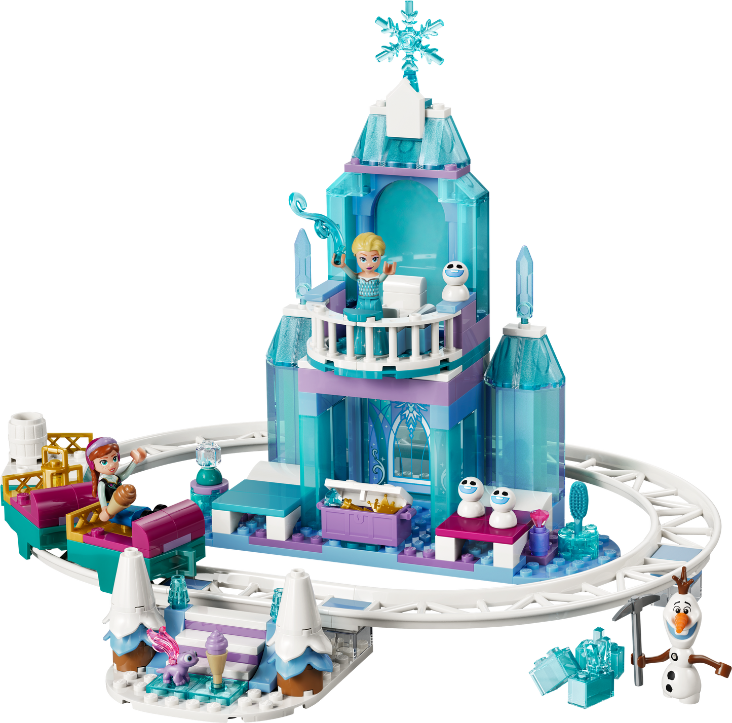LEGO Disney: Frozen Elsas Ice Castle & Snow Ride Adventure (43281)