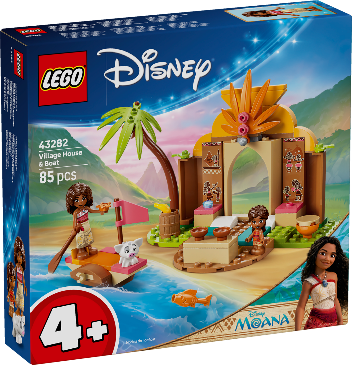 LEGO Disney: Moana Village House & Boat (43282)