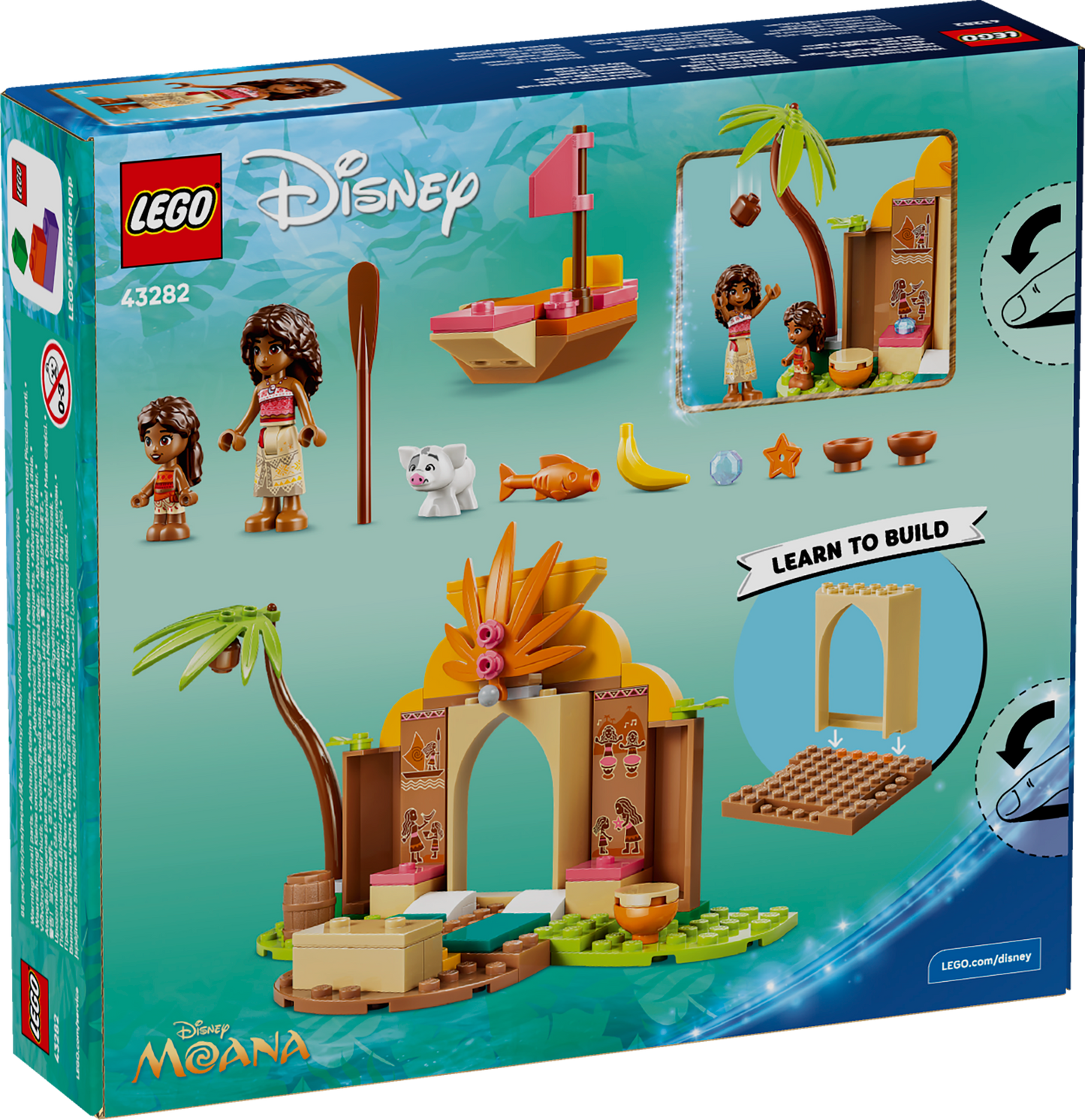 LEGO Disney: Moana Village House & Boat (43282)