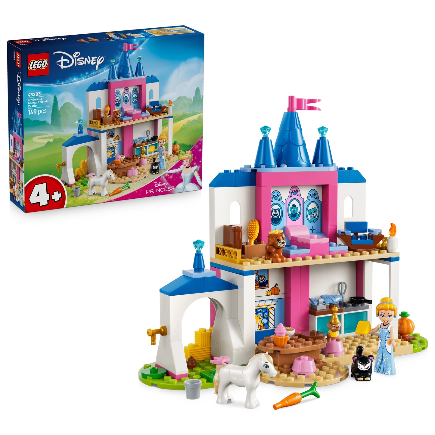 LEGO Disney: Princess Cinderella Animal Friends Castle (43283)