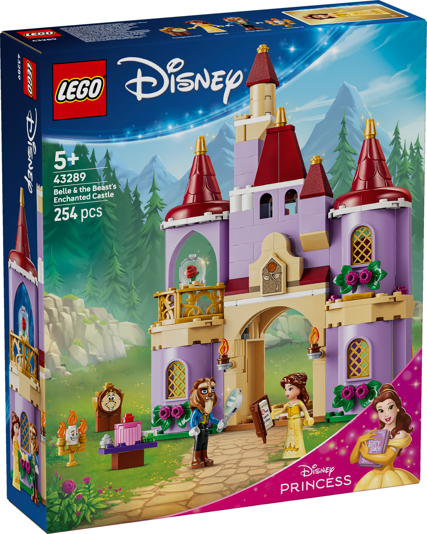 LEGO Disney: Princess Belle & the Beast’s Enchanted Castle (43289)