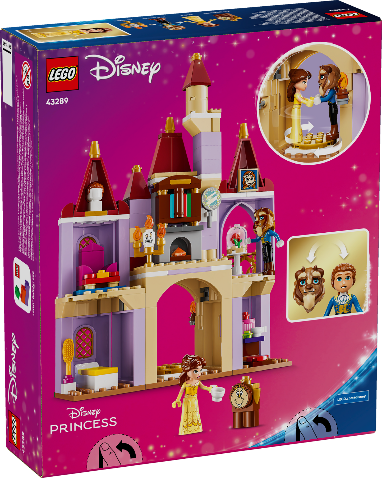 LEGO Disney: Princess Belle & the Beast’s Enchanted Castle (43289)