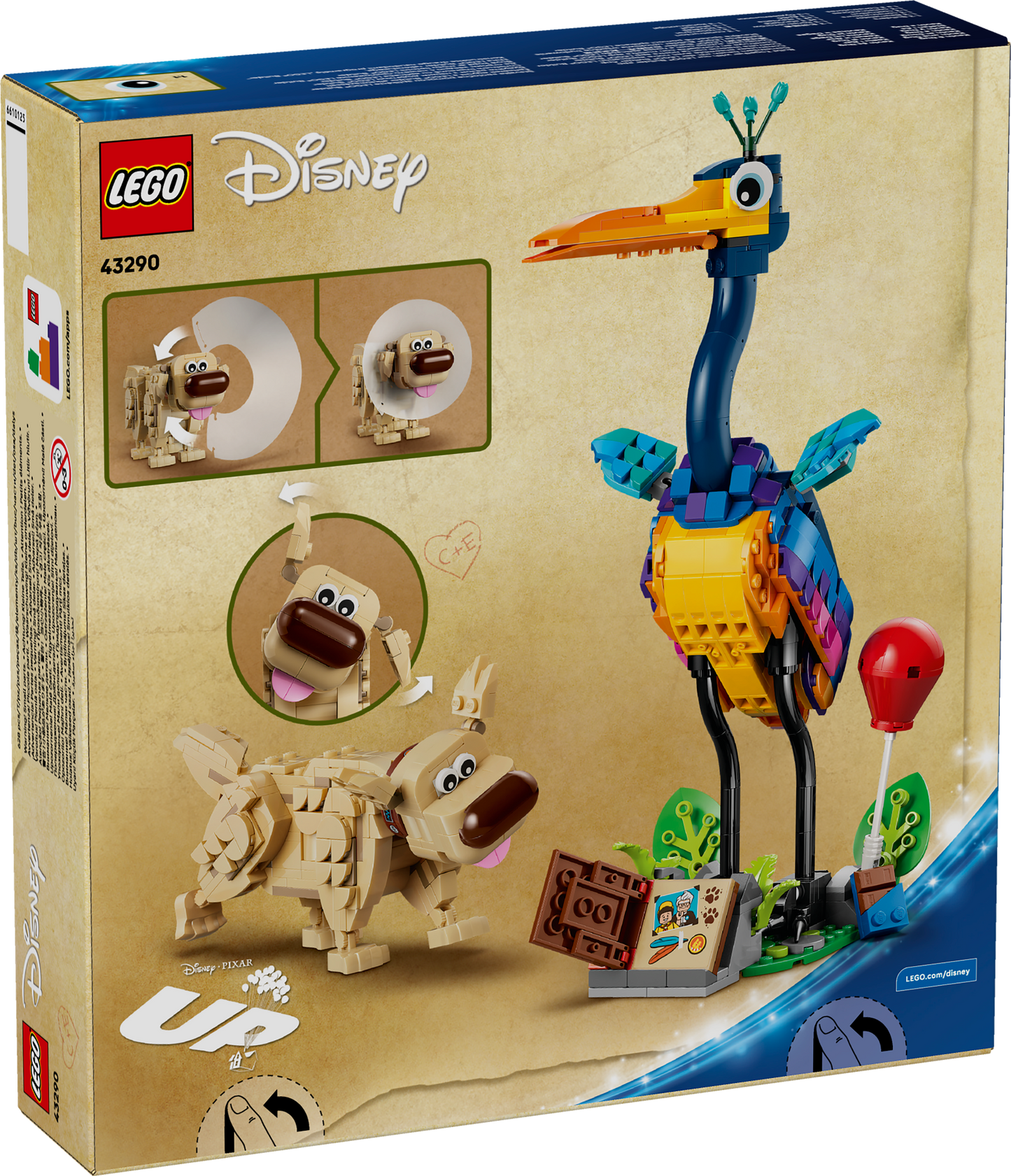 LEGO Disney and Pixar: Kevin and Dug (43290)