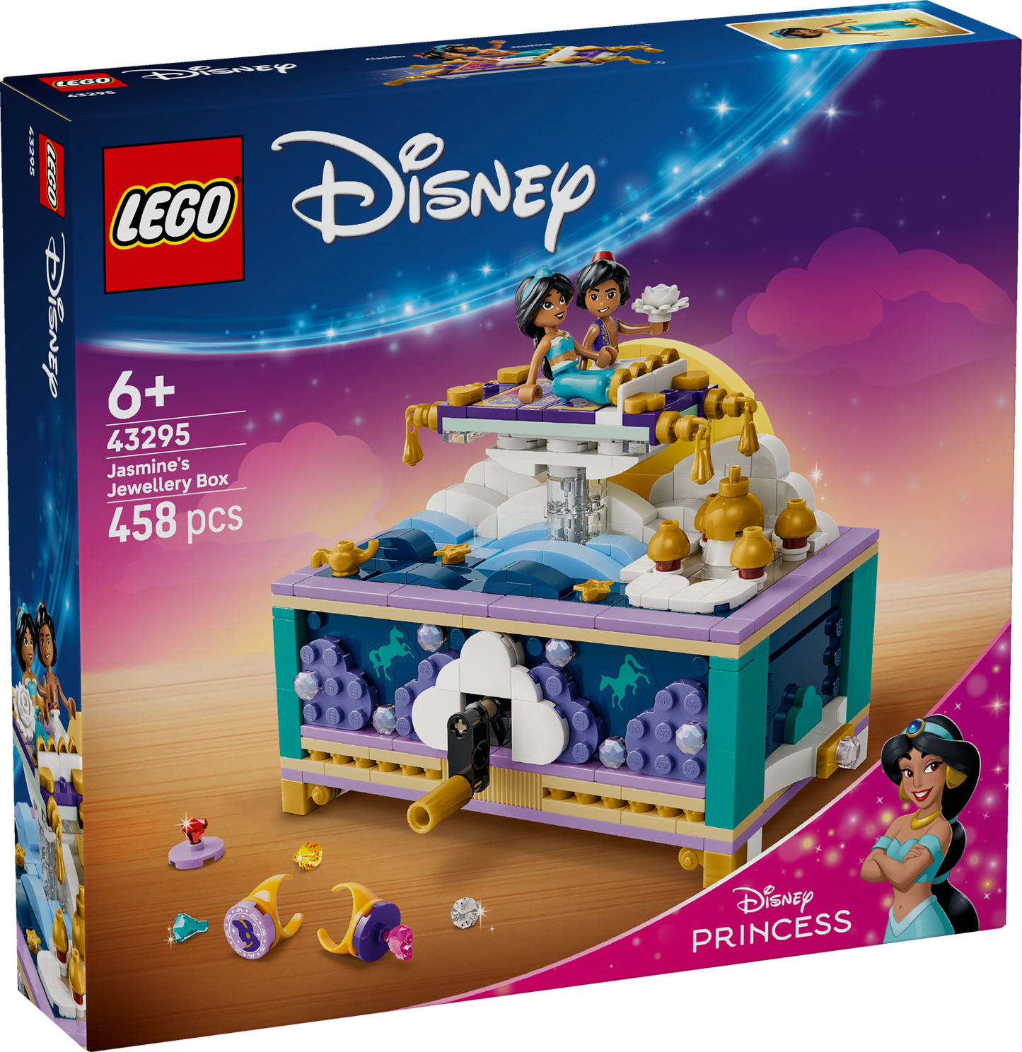 LEGO Disney: Princess Jasmines Jewelry Box (43295)