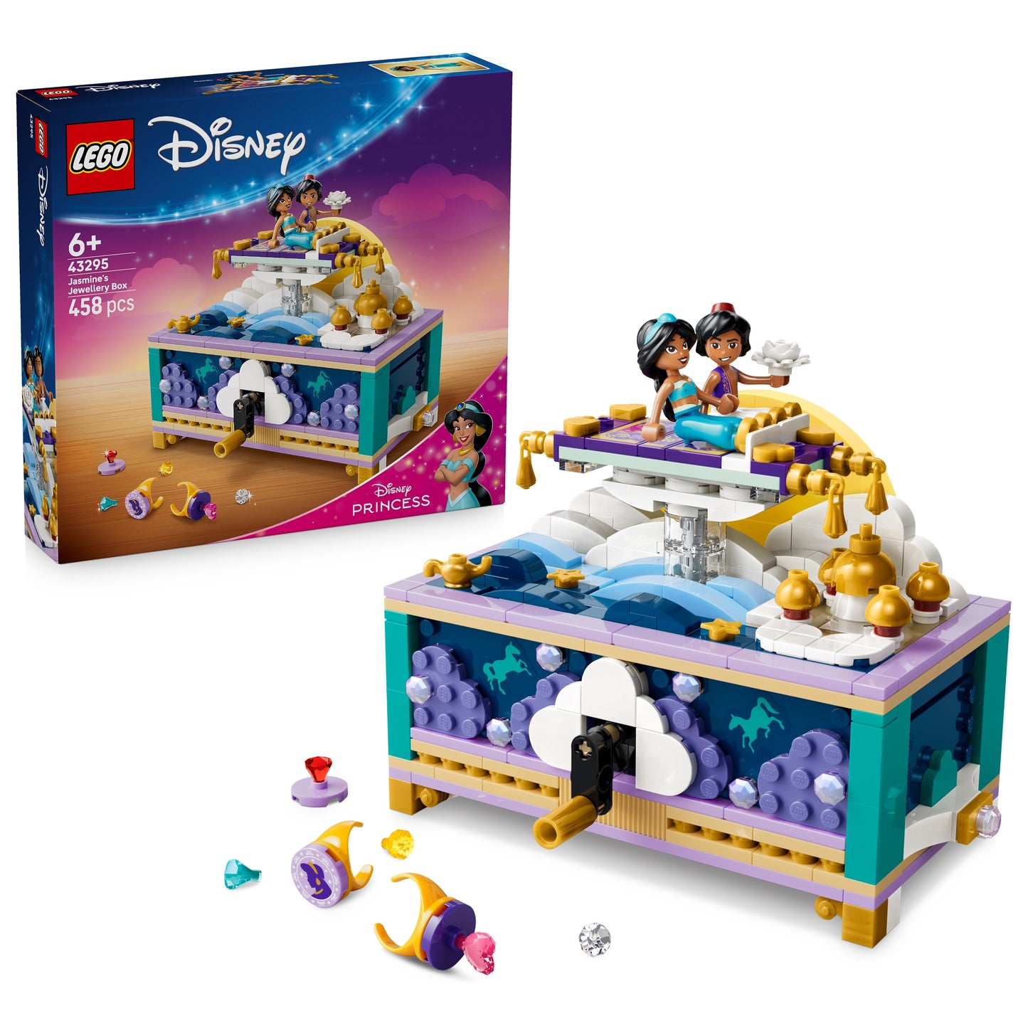LEGO Disney: Princess Jasmines Jewelry Box (43295)