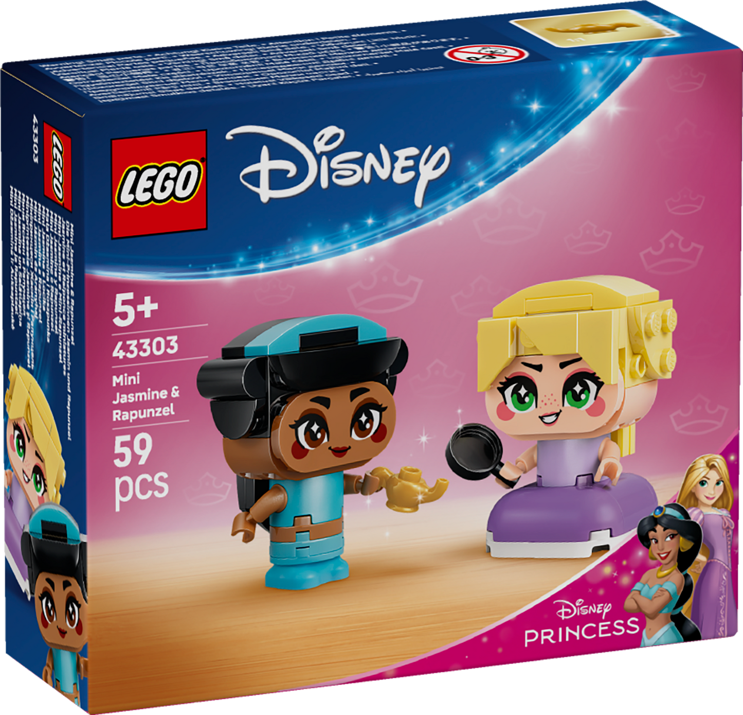 LEGO Disney Princess: Mini Jasmine & Rapunzel (43303)