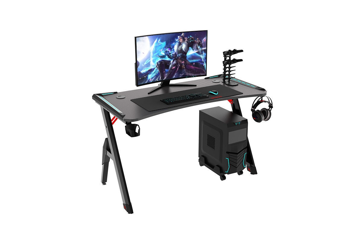 ERGONOMIC Gaming Desk Gaming Table Computer Desk 120CM