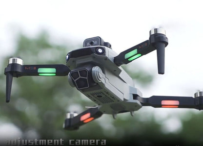 Brushless Motors Obstacle Avoidance Drone Dual Camera WiFi FPV Foldable Altitude