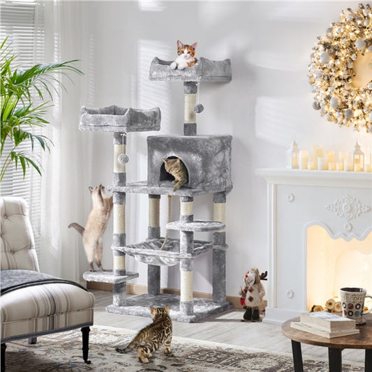 Multilevel Cat Tree Cat Tower Large Cat Condo