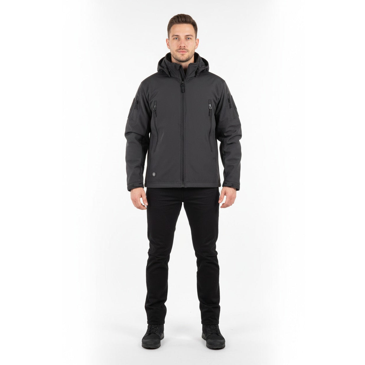 Men's Military Tactical Soft Shell Jacket Coat Water Resistant Windbreaker