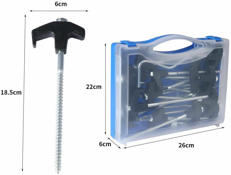 Camping Tent Pegs 20PCS Set