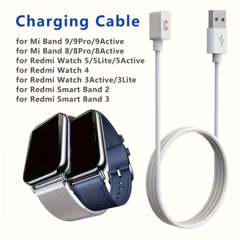 Charger for Xiaomi Smart Band 8 / 9 / 10 Series (White)