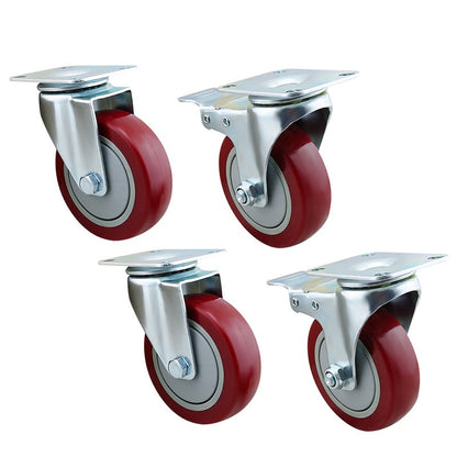 Caster Wheels Trolley Wheels Kit