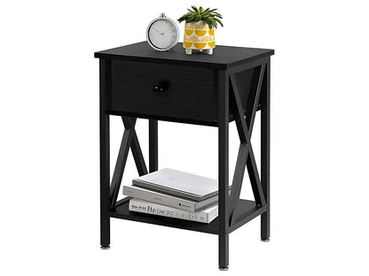 Bedside Table with Drawers Brand New