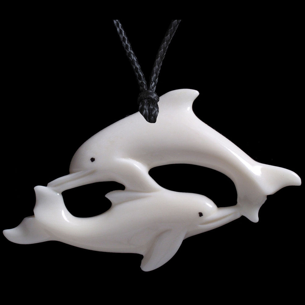 Playing Dolphins Pendant