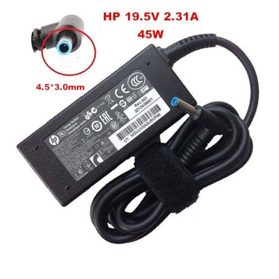HP 250 G3 G2 elitebook 840 G3 x360 19V 2.31A 45w Blue tip  Adapter