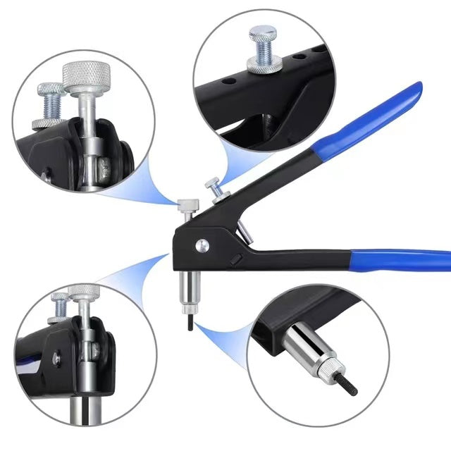 Nut Rivet Riveter Gun Riveting Kit
