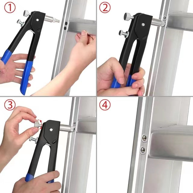 Nut Rivet Riveter Gun Riveting Kit