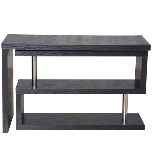 Computer Desk Table with Bookshelf