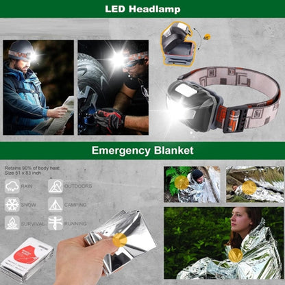 30 in 1 Survival Gear and Equipment Emergency Survival Kit for Camping, Hiking, Hunting, and Fishing