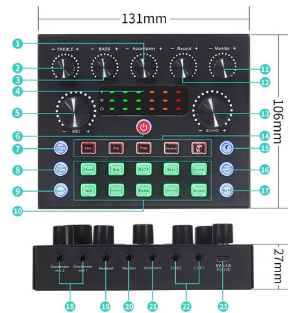 Professional PC Podcast Streaming Cardioid Condenser Microphone Kit with Boom Ar