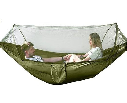 ECOTREK-Portable Automatic Quick-Open Mosquito Hammock with Net