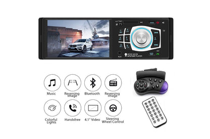 Car Stereo Bluetooth FM Audio Head Unit Player