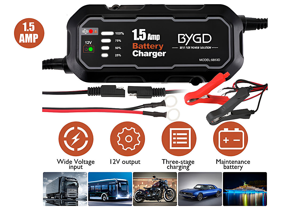 BYGD Car Battery Charger