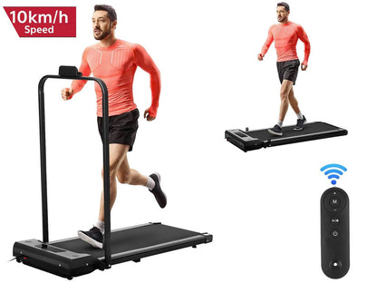 Foldable Walking Pad Treadmill Compact Flat