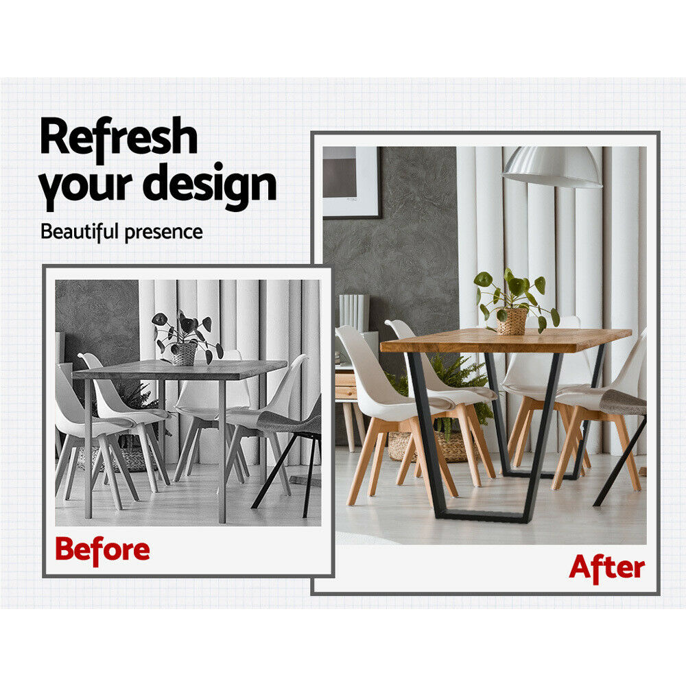 Metal Table Legs desk Bench Legs V Shape