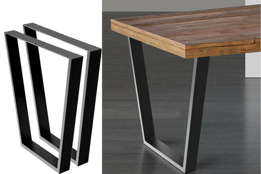 Metal Table Legs desk Bench Legs V Shape