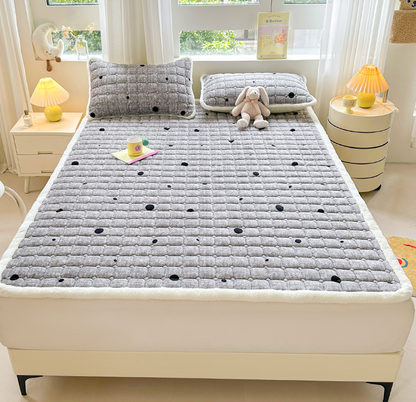 dOUBLE Mattresses Toppers, Quilted Floor Futon Mattress (Pillow cover Not Included)