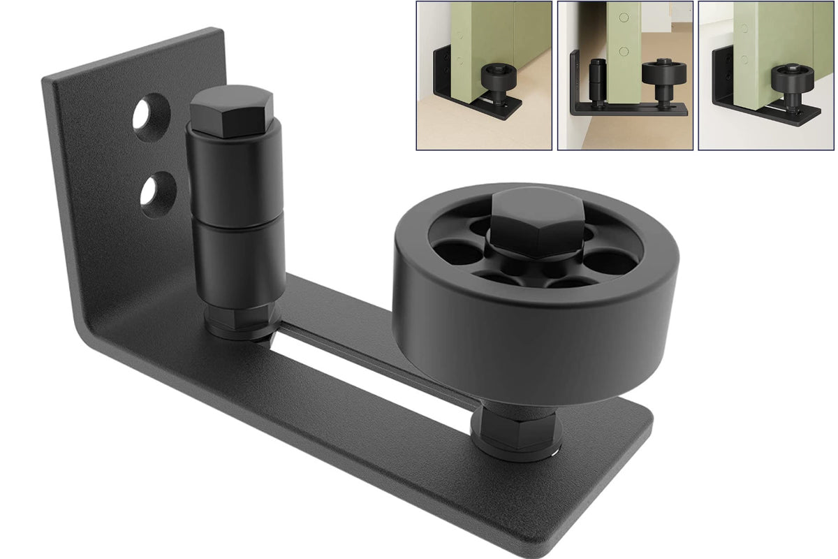 Sliding Barn Door Hardware Bottom Adjustable Roller