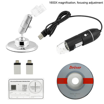 USB Microscope Digital 1600X Zoom