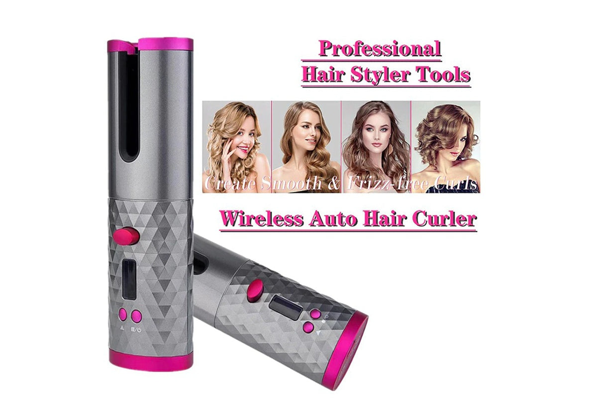 Hair Curler Cordless Automatic