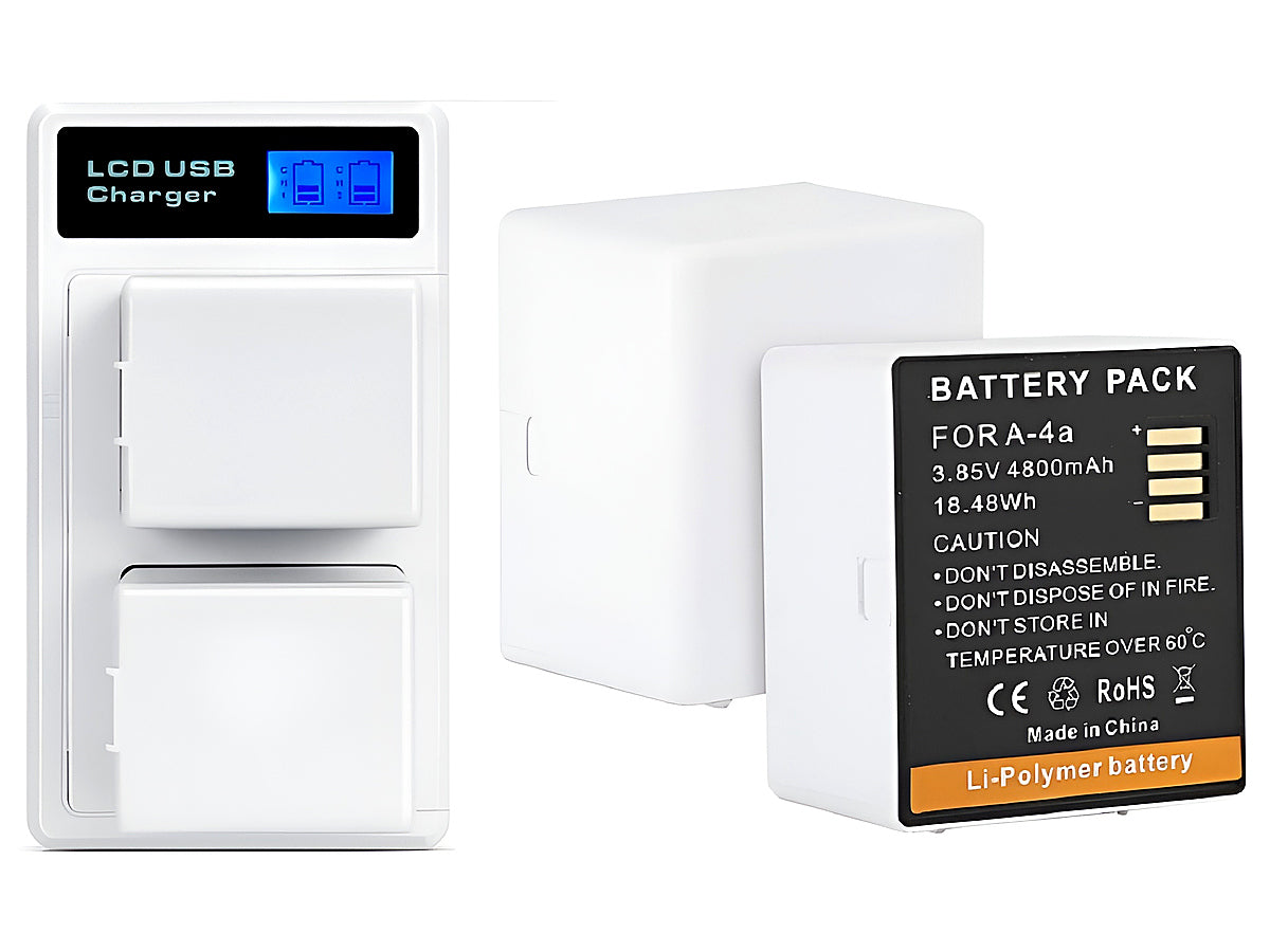 Arlo Pro 3 / Pro 4 Battery Charger + 2 Batteries