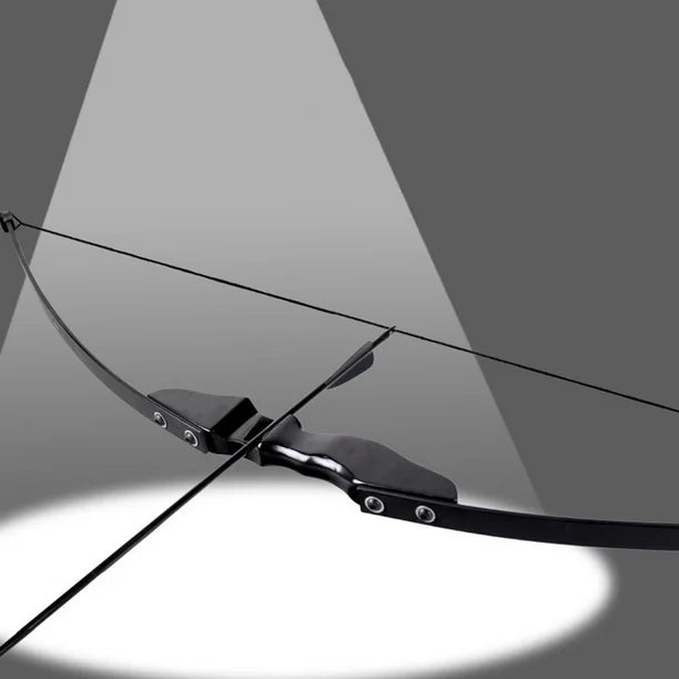 40lbs Archery High Strength Hunting Recurve Bow (Black)