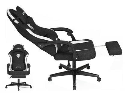 Gaming Chair Office Chair Black White
