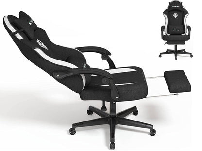 Gaming Chair Office Chair Black White