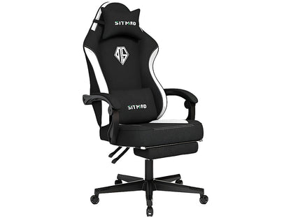 Gaming Chair Office Chair Black White