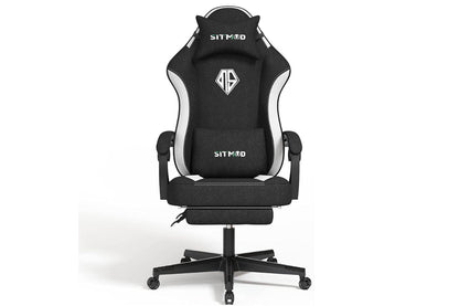 Gaming Chair Office Chair Black White