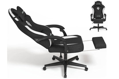 Gaming Chair Office Chair Black White