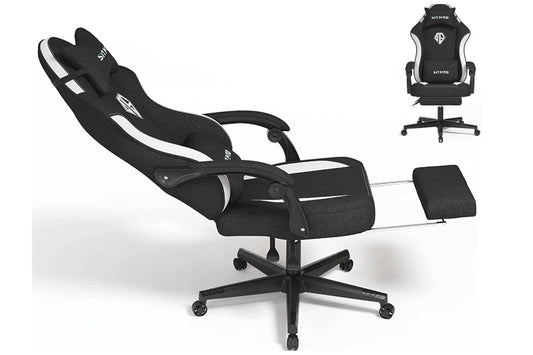 Gaming Chair Office Chair Black White