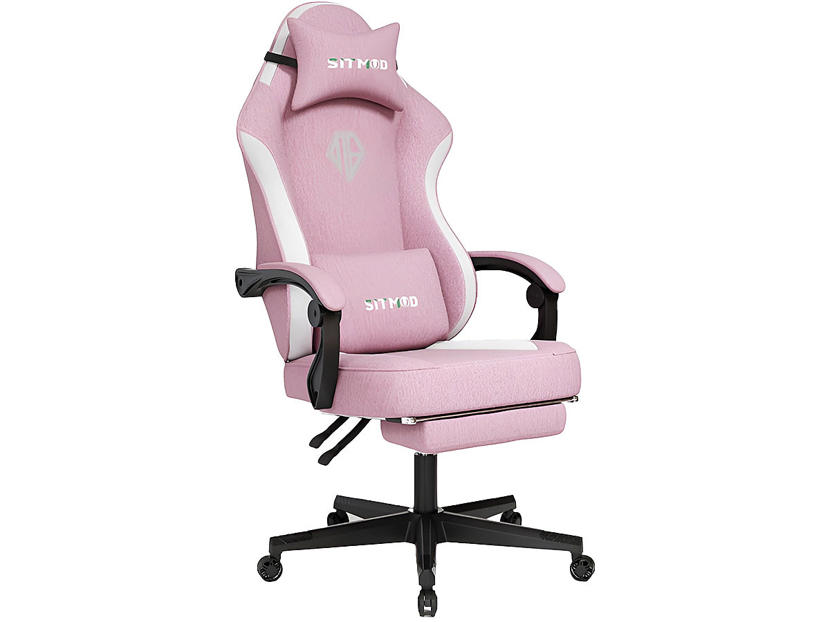 Gaming Chair Office chair with Headrest and Lumbar Support
