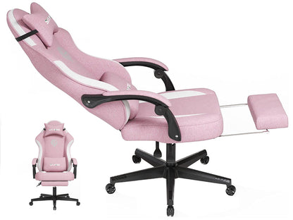 Gaming Chair Office chair with Headrest and Lumbar Support